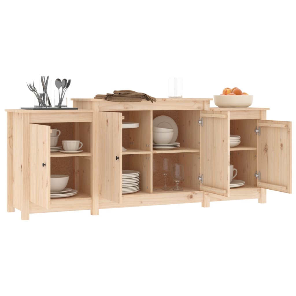 Sideboard 164x37x68 cm Massivholz Kiefer